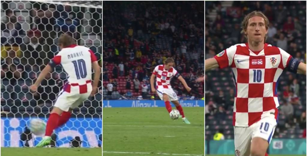 Maestro absoluto: el impresionante gol que metió Luka Modric