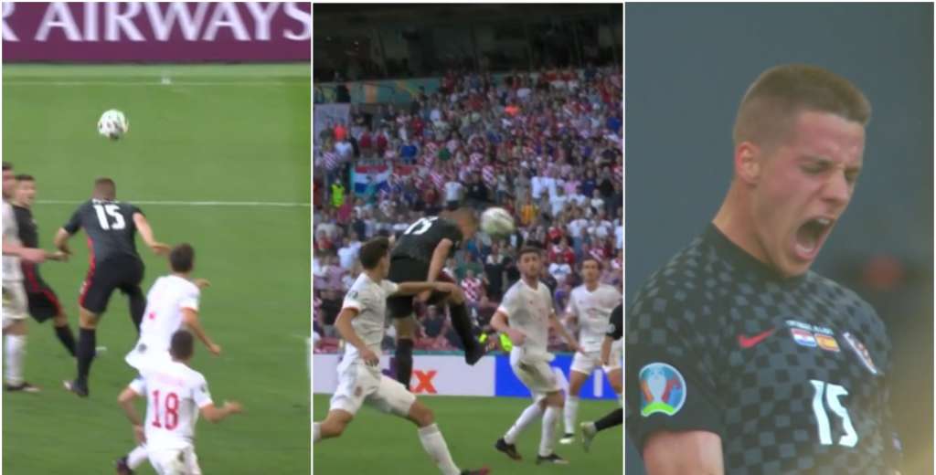 Descomunal: el golazo de Croacia a España al minuto 92