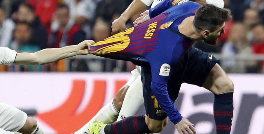 Se burla de Modric por su foto tratando de parar a Messi