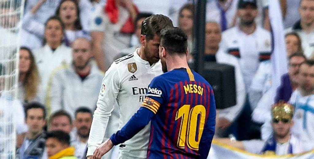 La explicación de Ramos sobre el codazo a Leo Messi