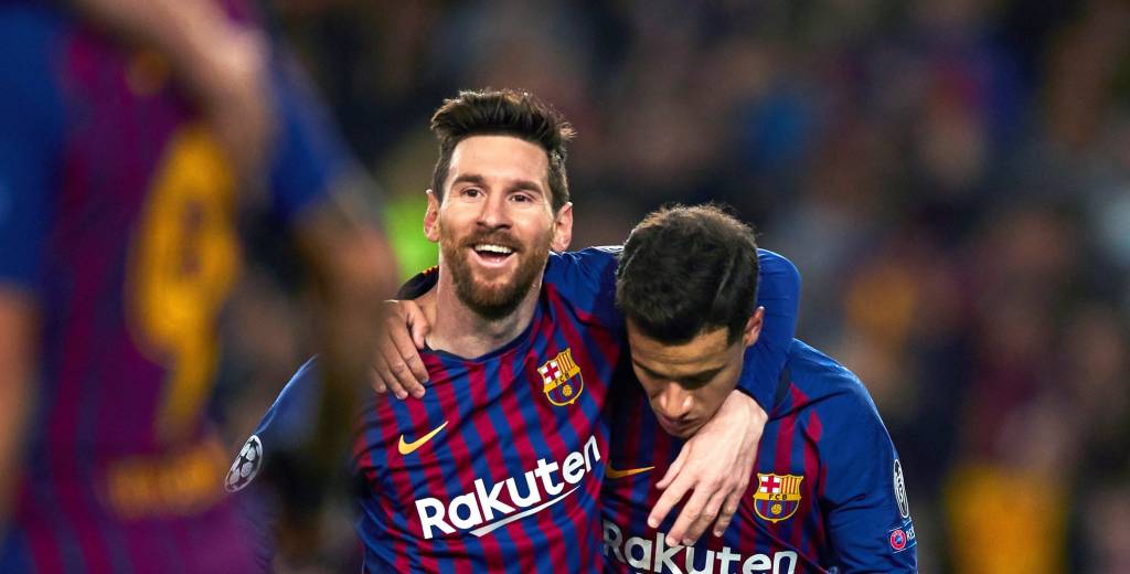 Con un Messi genial, Barcelona goleó y avanzó a cuartos de Champions