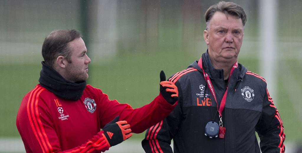 Para Wayne Rooney, Van Gaal "fue el que mejor me dirigió" en Manchester United