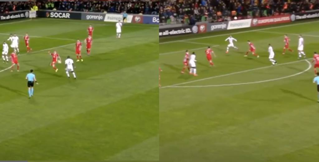 El brutal pase de Pogba en el golazo de Griezmann contra Moldavia