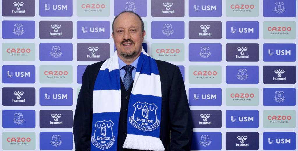 Everton anunció de manera oficial a Rafa Benítez