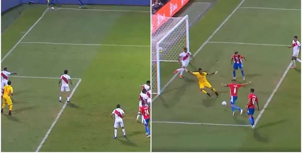 Ávalos marcó el empate de Paraguay ante Perú en la última
