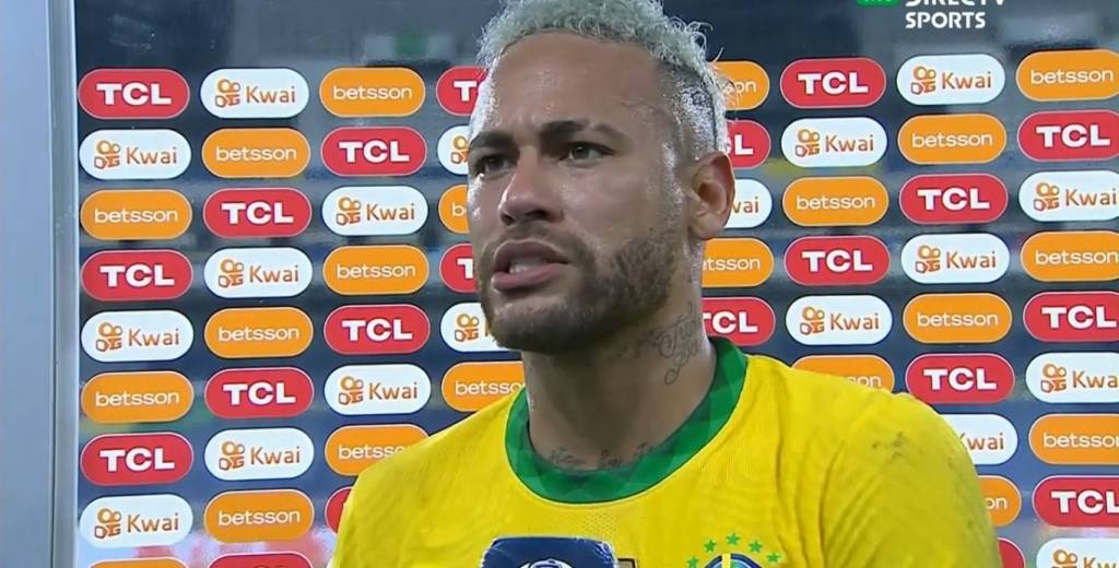 Neymar: "Me faltó el respeto en el partido"