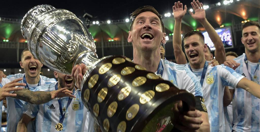 Messi: "Vos me hiciste ganar la Copa América"