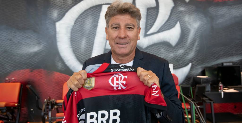 Renato Gaúcho es nuevo entrenador del Flamengo