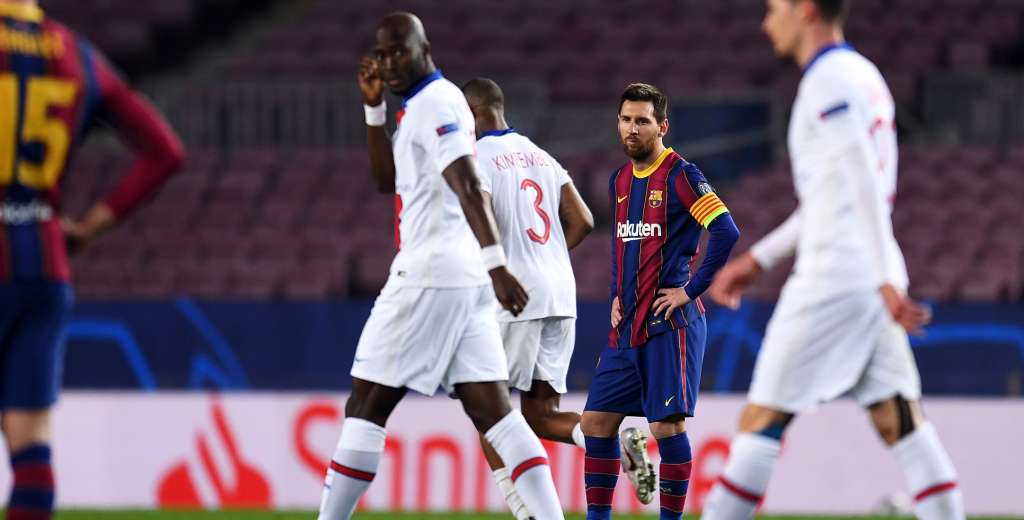 Barcelona tiembla: Messi con cuatro jugadores del PSG