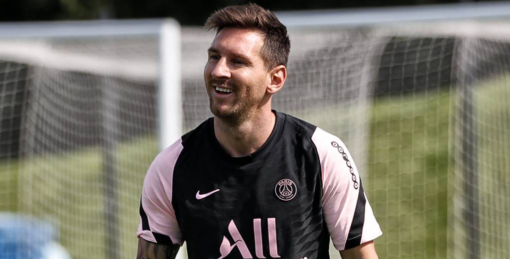 "No puedo creer que voy a jugar con Messi"