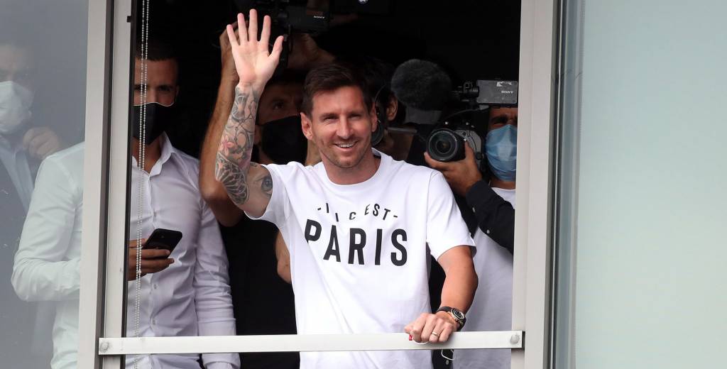 Adidas también tiene su camiseta blanca de Messi