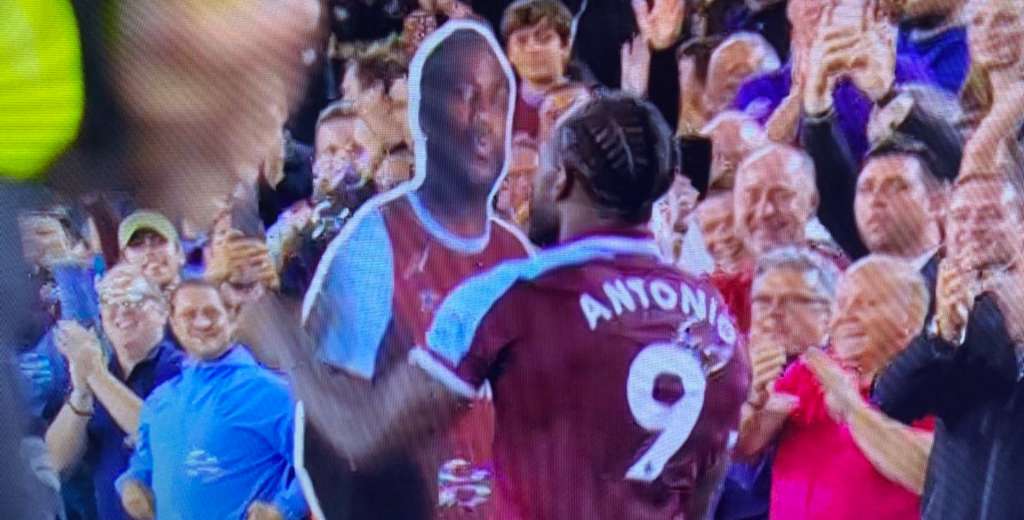 El genial festejo de Antonio en el West Ham