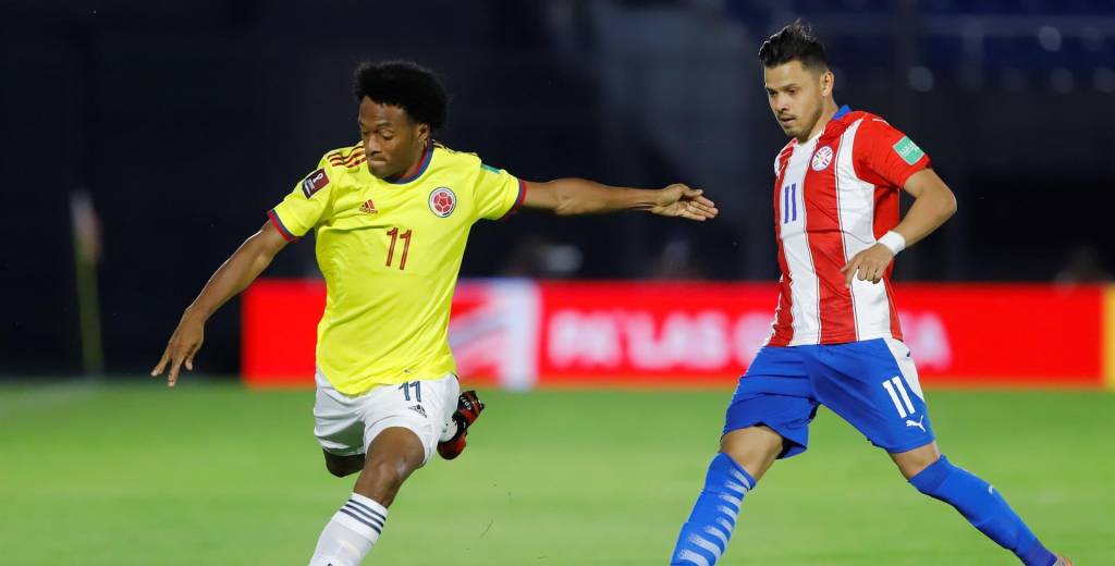 Paraguay y Colombia jugaron para Brasil y Argentina