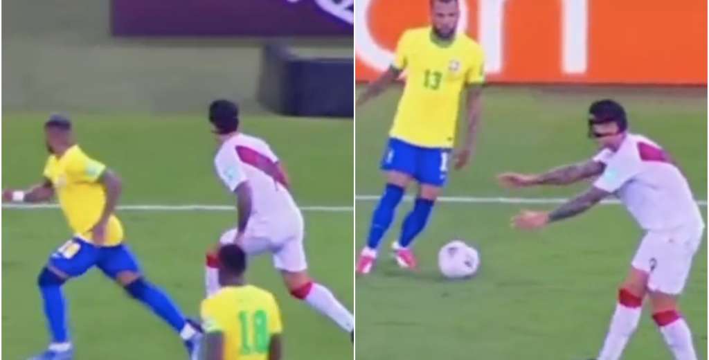 Lapadula quiso darle la mano a Neymar y él lo insultó en la cara
