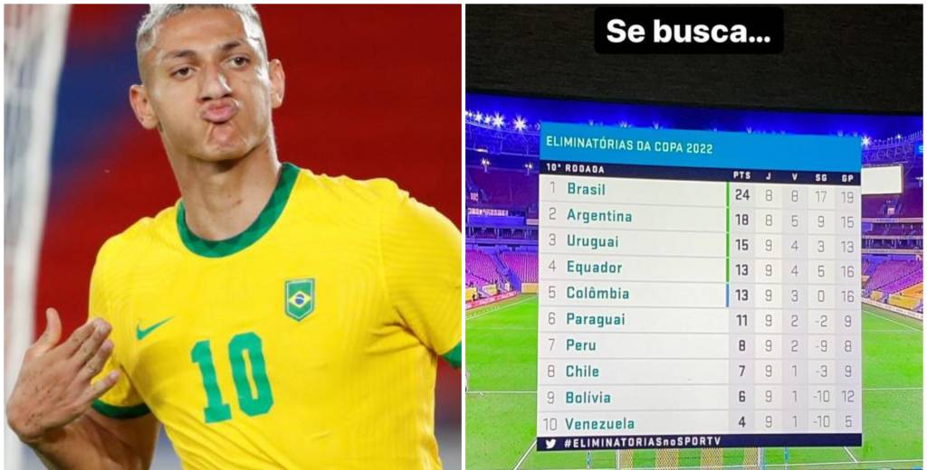 Picante: Richarlison no jugó con Brasil, pero volvió a burlarse de Argentina