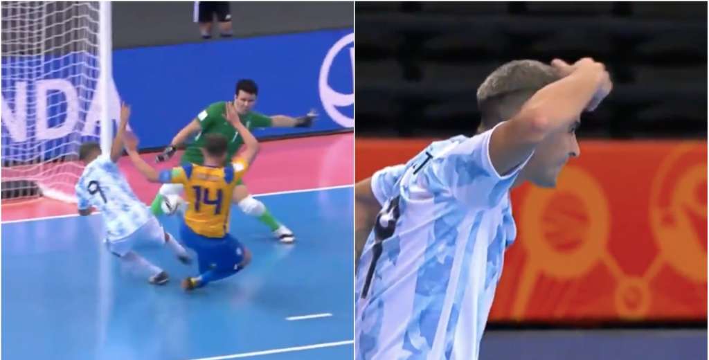 El golazo que le metió Argentina a Brasil en el Mundial de Futsal