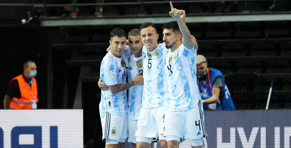 Argentina eliminó a Brasil y jugará la final del Mundial de Futsal