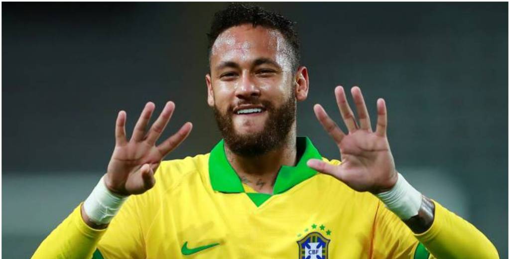 Neymar batirá otra marca de Pelé ante Colombia 