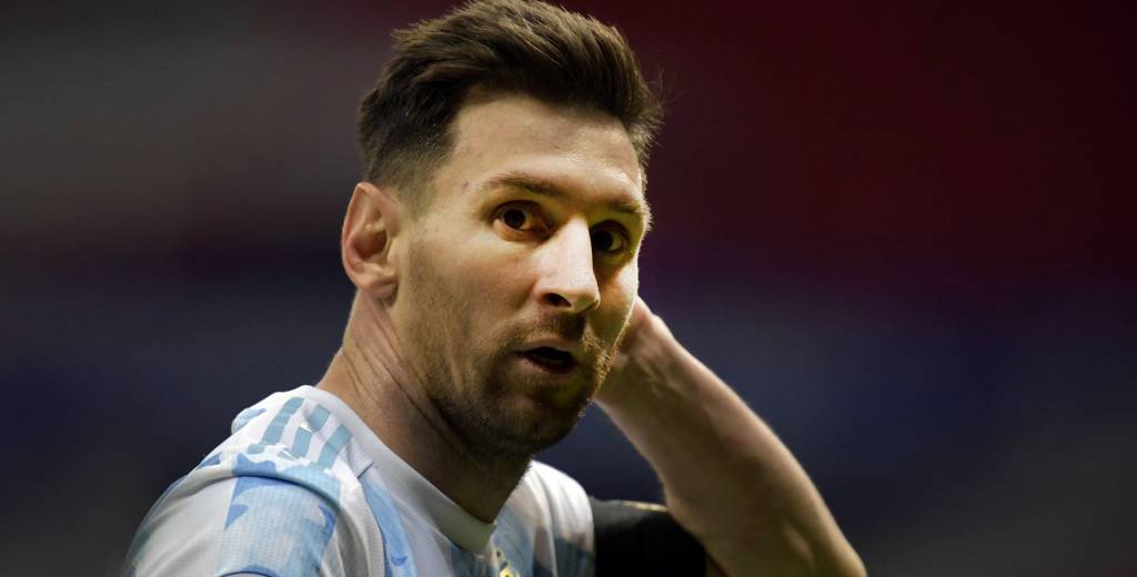 "En la cancha no soy amigo de Messi"