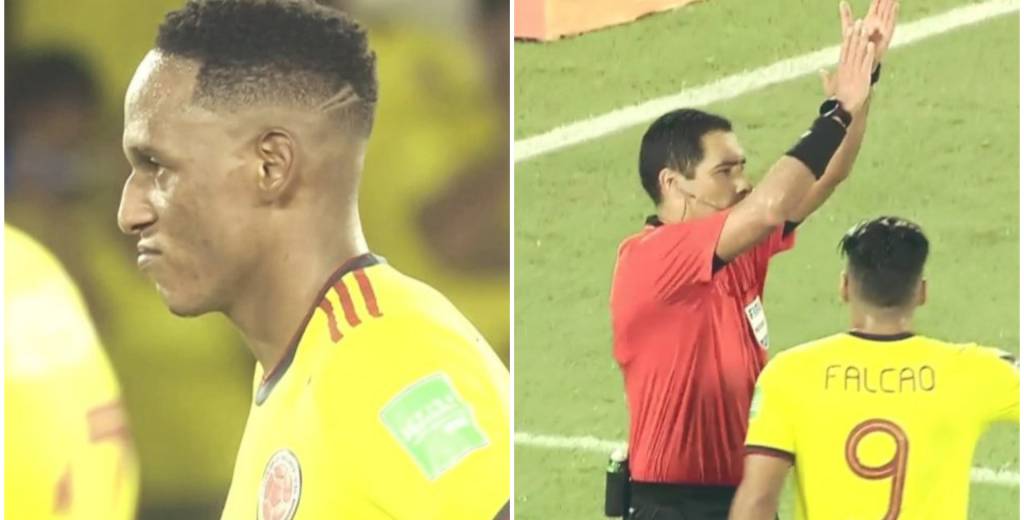 Arde Colombia: el golazo que le anularon a Yerry Mina al minuto 98