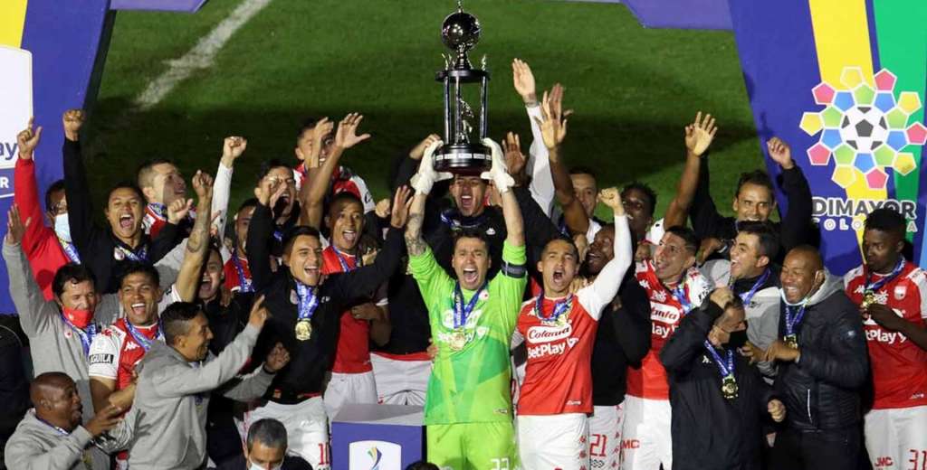 Santa Fe es campeón y alcanza una cifra histórica en Colombia