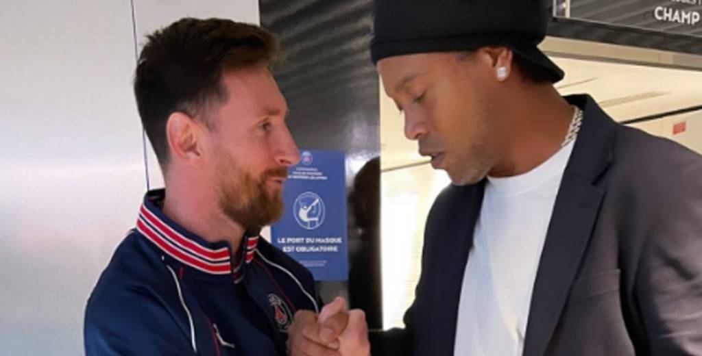 Ronaldinho, Messi y un encuentro que hace llorar al FC Barcelona