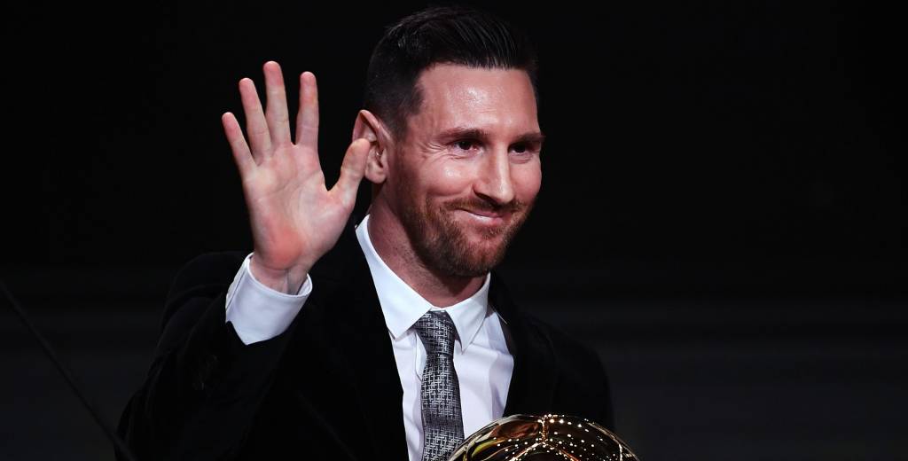 Apareció otra lista donde Messi gana el Balón de Oro