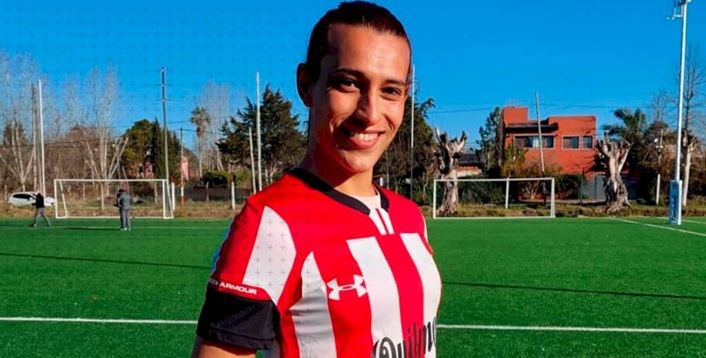 Mara Gómez, jugadora trans argentina  marcó su primer gol en primera 