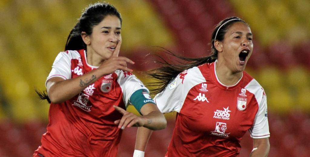 El gol de Fany Gauto le dio el triunfo a Santa Fe en la Libertadores femenina