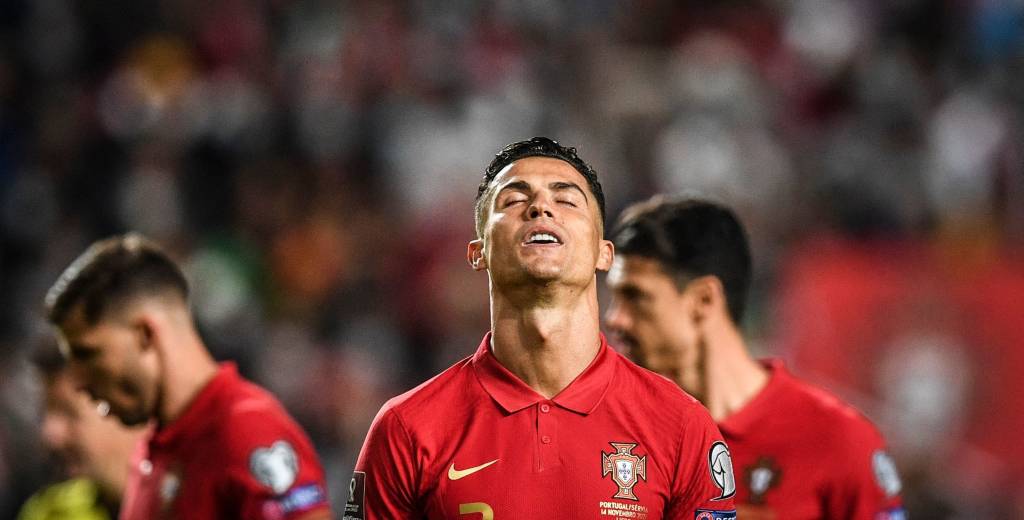 Cristiano y Portugal hundidos: le tocó el peor rival en la repesca a Qatar 2022