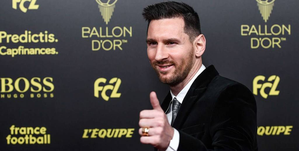 Esto es lo que votó Messi en el Balón de Oro 2021