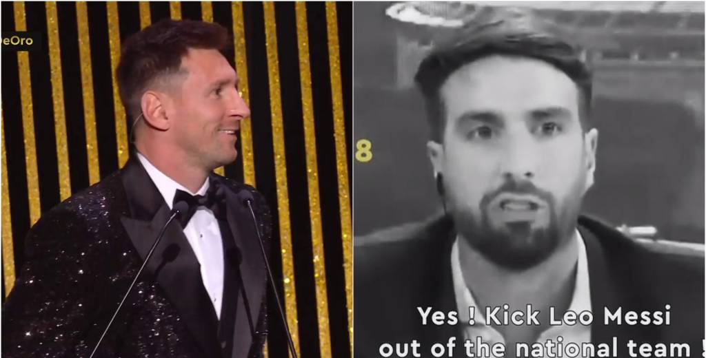 El periodista argentino al que liquidaron en el Balón de Oro con Messi