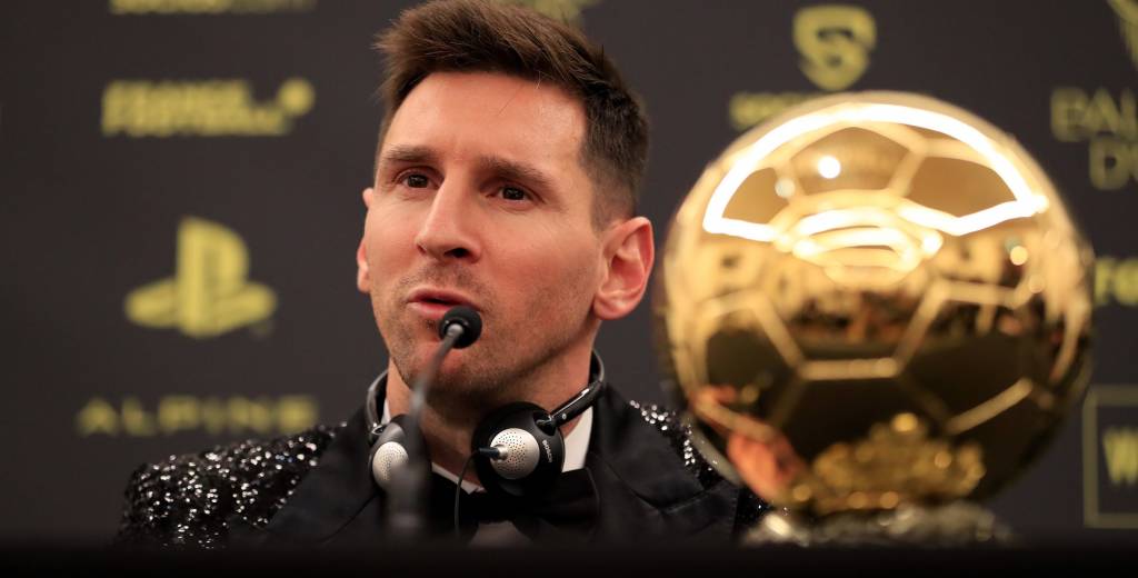 Messi pidió Balón de Oro para Lewandowski pero a quién voto en 2020