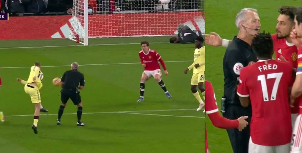 Papelón en la Premier: Arsenal metió este gol con De Gea en el piso