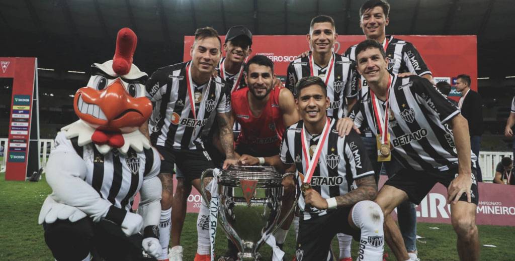 Atlético Mineiro salió campeón del Brasileirao después de 50 años