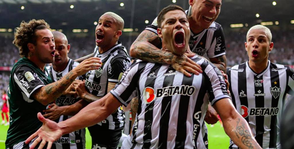 Atlético Mineiro destrozó al Paranaense: casi campeón de la Copa Brasil