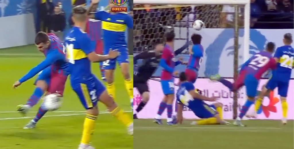 El golazo brutal de Jutgla a Boca Juniors