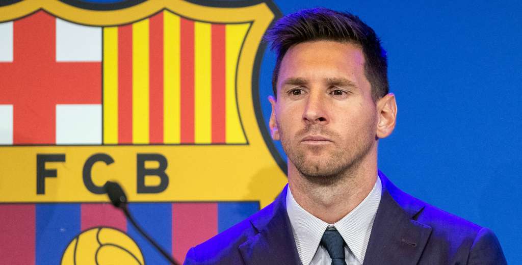 "Conmigo de presidente Messi no se iba del Barcelona"