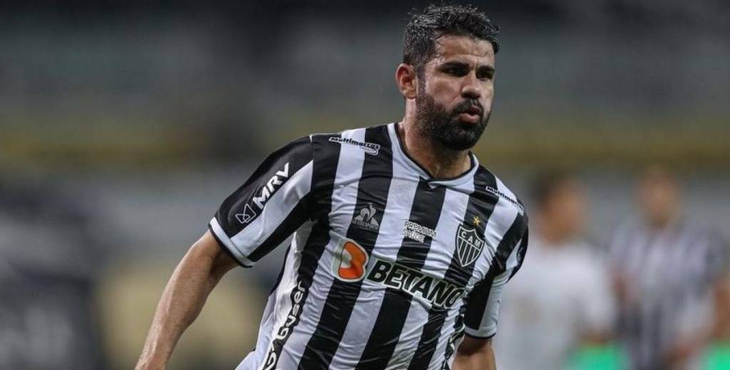 Bombazo: Atlético Mineiro evalúa rescindir el contrato de Diego Costa