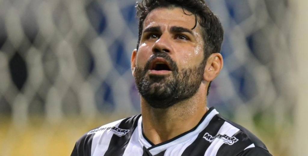Le pagaron una fortuna y no quiere más: Diego Costa pide salir del Mineiro