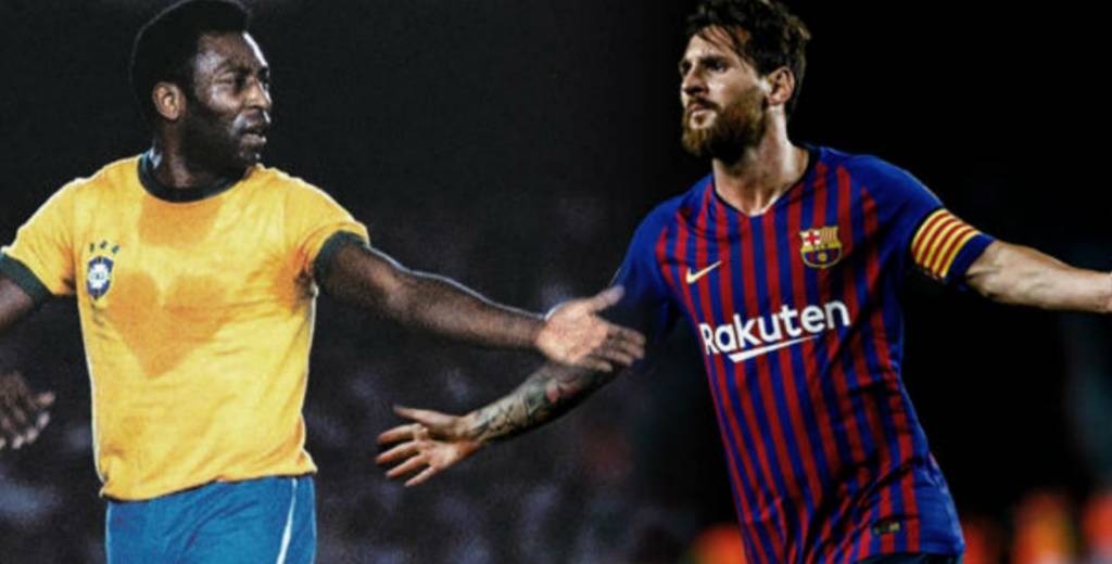 "Messi siempre va a ser considerado el mejor después de Pelé"