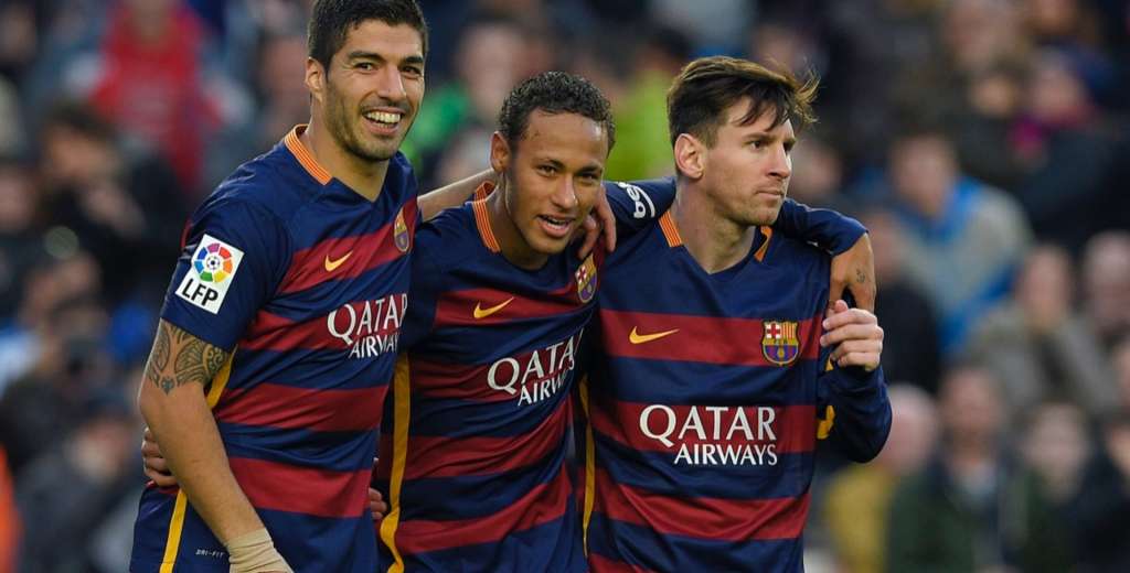 Luis Suárez entendió todo: salió a bancar a Messi y Neymar por los silbidos