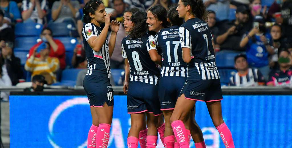 Las rayadas de Monterrey lograron un récord histórico en la Liga Mx femenil