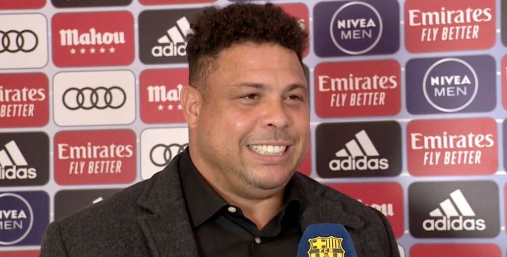La rompe en Barcelona y Ronaldo Nazario lo elogió: "Me encanta"