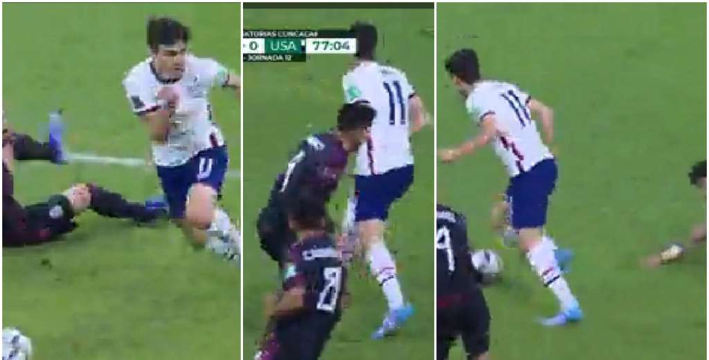 Gio Reyna desparramó a la mitad de México con una jugada a lo Messi