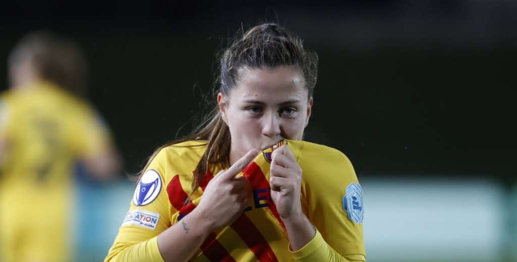 Claudia Pina brilla en el Barça: ¡Metió un triplete en 16 minutos!
