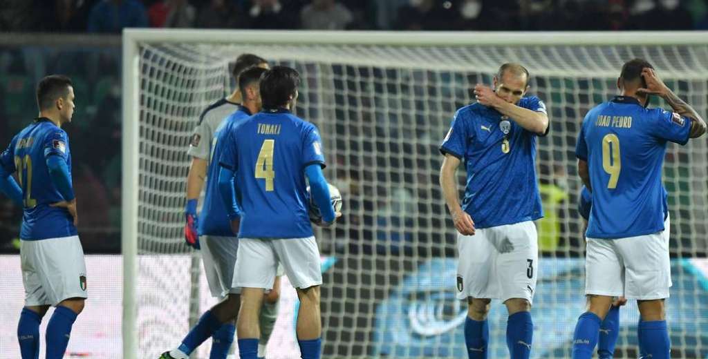 Impresionante: Italia podría jugar el Mundial de Qatar 2022