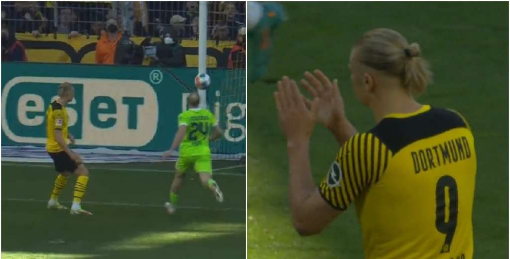 Intratable:Haaland volvió al gol y  Dortmund convirtió 5 tantos en 14 minutos