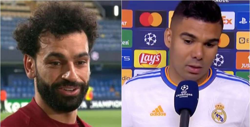 Salah pidió al Real Madrid en la final y Casemiro le contestó con respeto...