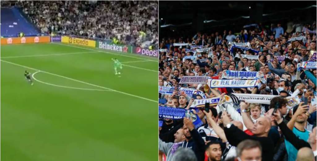 Un manicomio: la reacción del Bernabéu cuando se adicionaron seis minutos